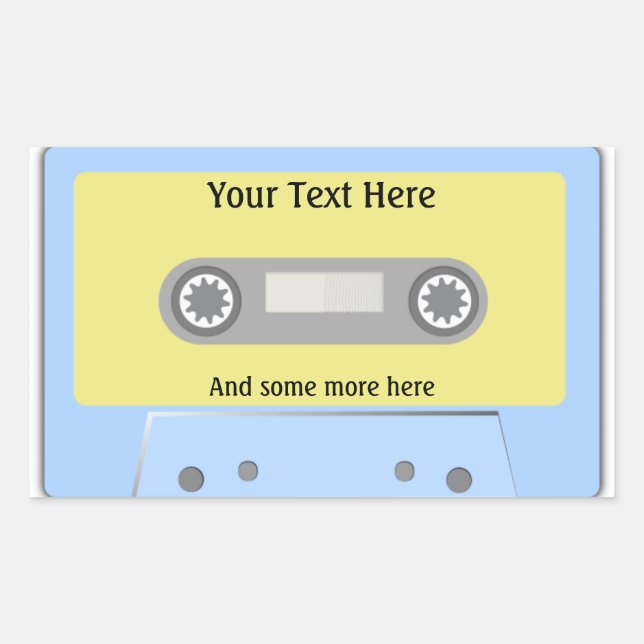 Cassette Tape Sticker (Front)