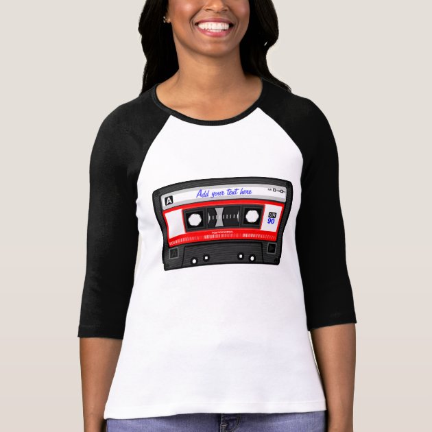 t shirt cassette tape