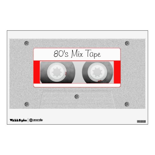 Cassette Tape Wall Sticker