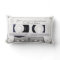 Cassette tape - white -