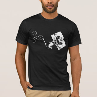 cassette tape -white T-Shirt