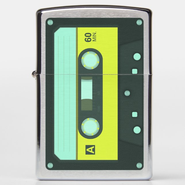 Cassette Tape Zippo Lighter (Front)