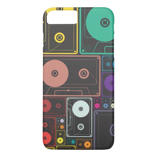 Cassette Tapes Case-Mate iPhone Case (Back)