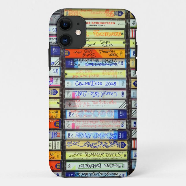 Cassette Tapes Case-Mate iPhone Case (Back)