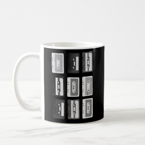 Cassette Tapes Grid Coffee Mug