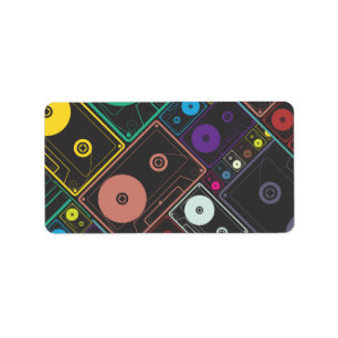 Cassette Tapes Label