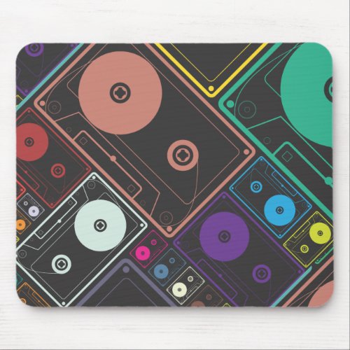 Cassette Tapes Mouse Pad