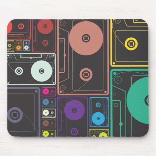 Cassette Tapes Mouse Pad