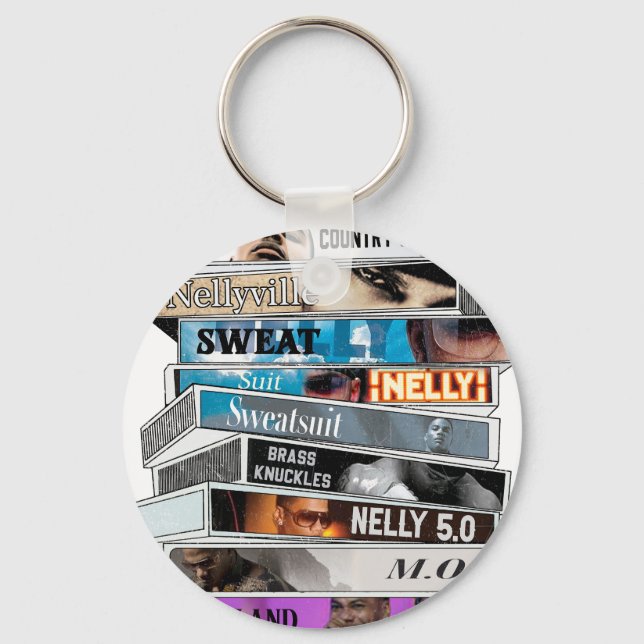 Cassette Tapes Nell Keychain (Front)