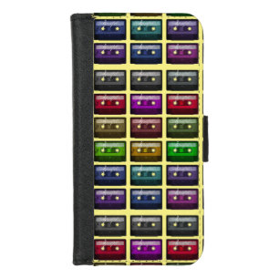CASSETTE TAPES RETRO MUSIC LOVER  iPhone 8/7 WALLET CASE