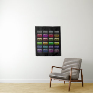 CASSETTE TAPES RETRO MUSIC LOVER TAPESTRY