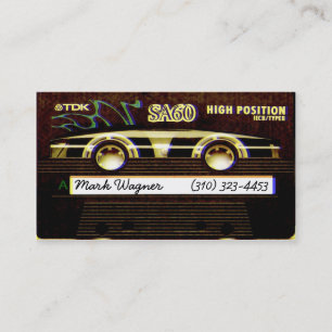 Cassette TDK Business Card