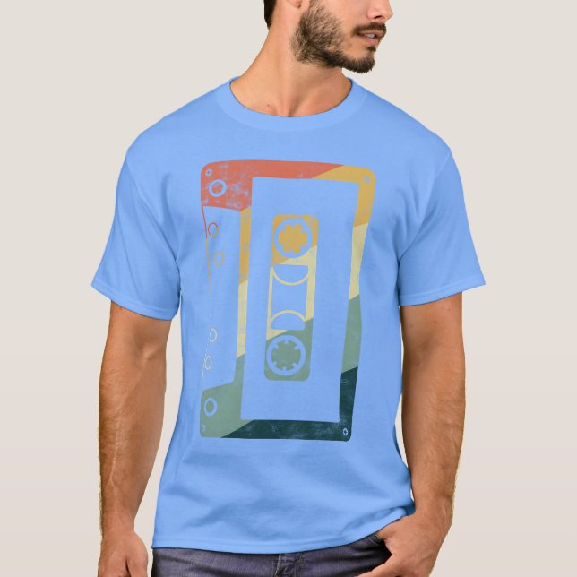 Cassetteape Mitape Best 80S Music family T-Shirt (Front)