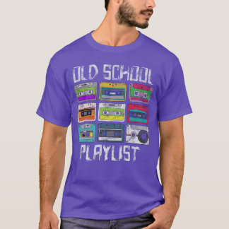Cassetteape Music Retro 80s Playlist girl gift T-Shirt