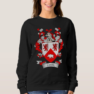 Cassidy Coat Of Arms Cassidy Surname Family Crest Sweatshirt
