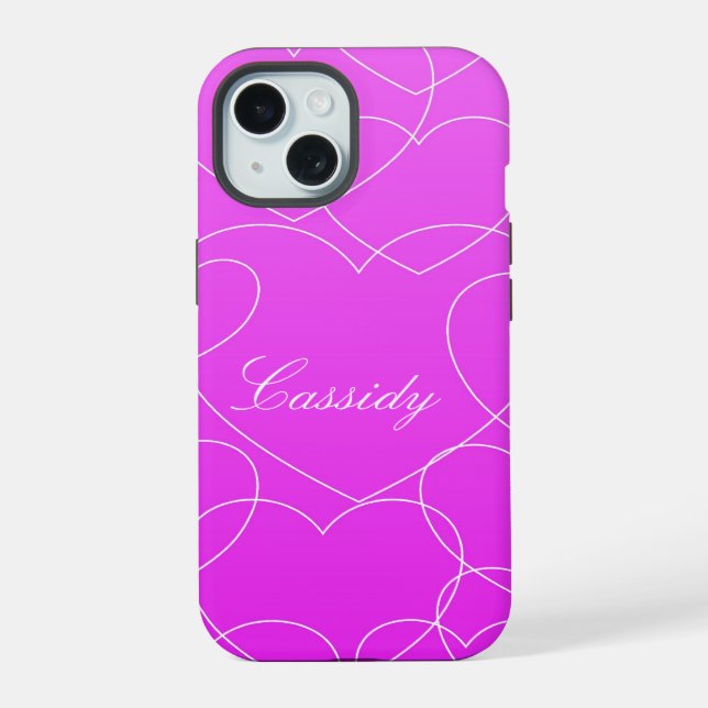 Cassidy - customize it with your name - iphone case (Back)
