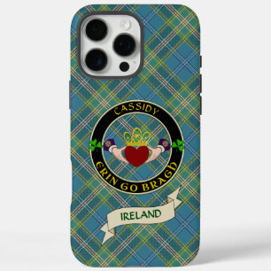 Cassidy Irish Claddagh Personalized  iPhone 16 Pro Max Case