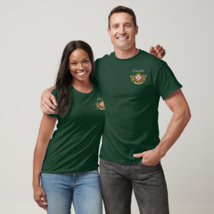 Cassidy Irish Shield & Griffins Personalized T-Shirt