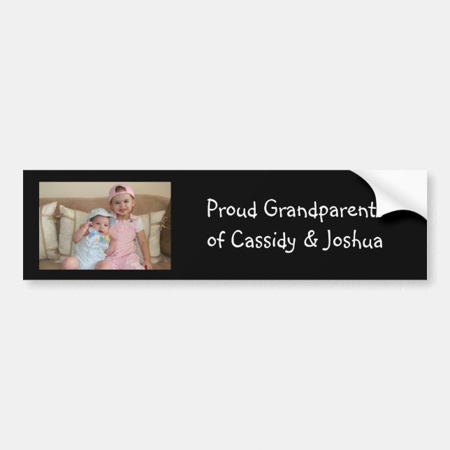 Cassidy & Joshua Bumper Sticker (Front)