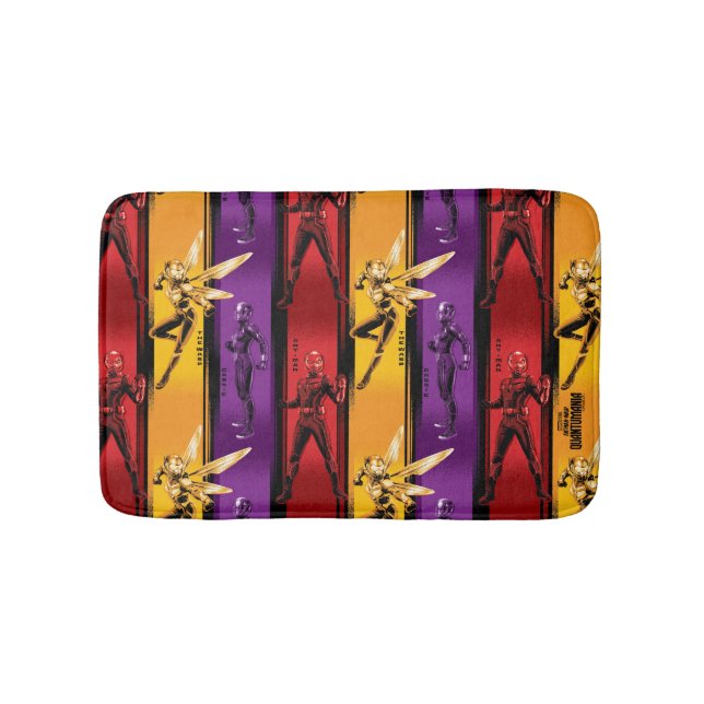 Cassie, Ant-Man, and the Wasp Group Graphic Bath Mat (Front)