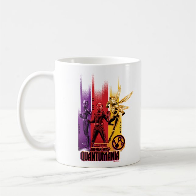 Cassie, Ant-Man, and the Wasp Group Graphic Coffee Mug (Left)