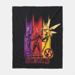 Cassie, Ant-Man, and the Wasp Group Graphic Fleece Blanket