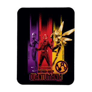 Cassie, Ant-Man, and the Wasp Group Graphic Magnet