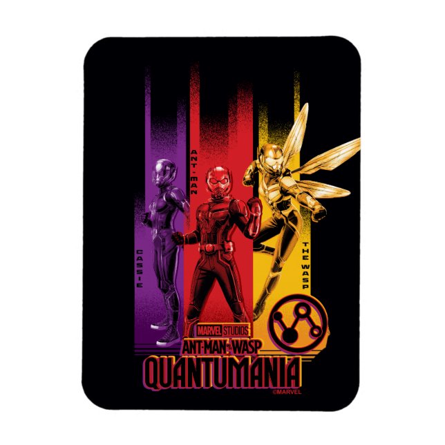 Cassie, Ant-Man, and the Wasp Group Graphic Magnet (Vertical)
