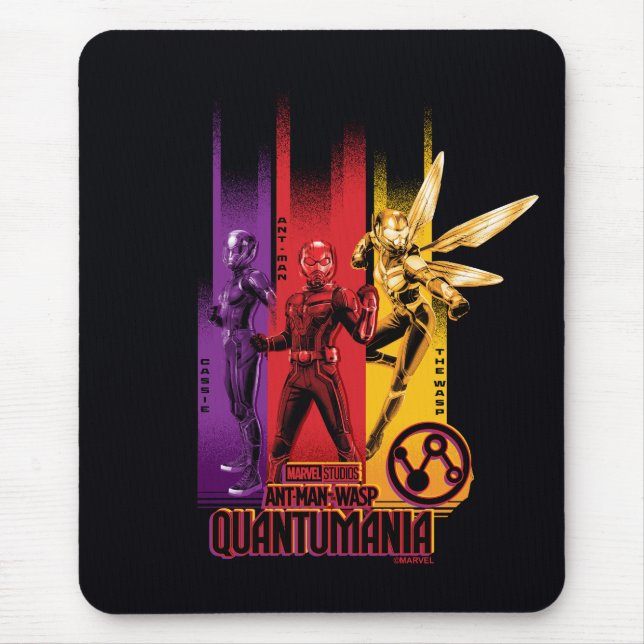 Cassie, Ant-Man, and the Wasp Group Graphic Mouse Pad (Front)