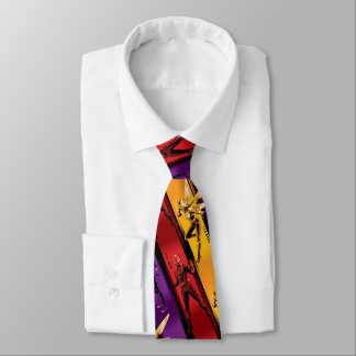 Cassie, Ant-Man, and the Wasp Group Graphic Neck Tie