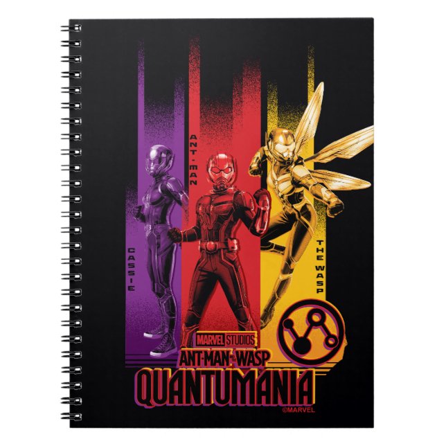 Cassie, Ant-Man, and the Wasp Group Graphic Notebook (Front)