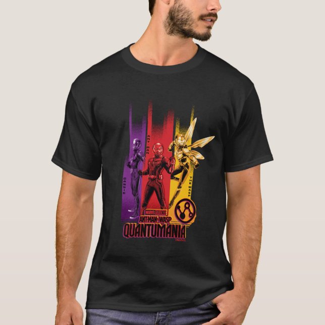 Cassie, Ant-Man, and the Wasp Group Graphic T-Shirt (Front)