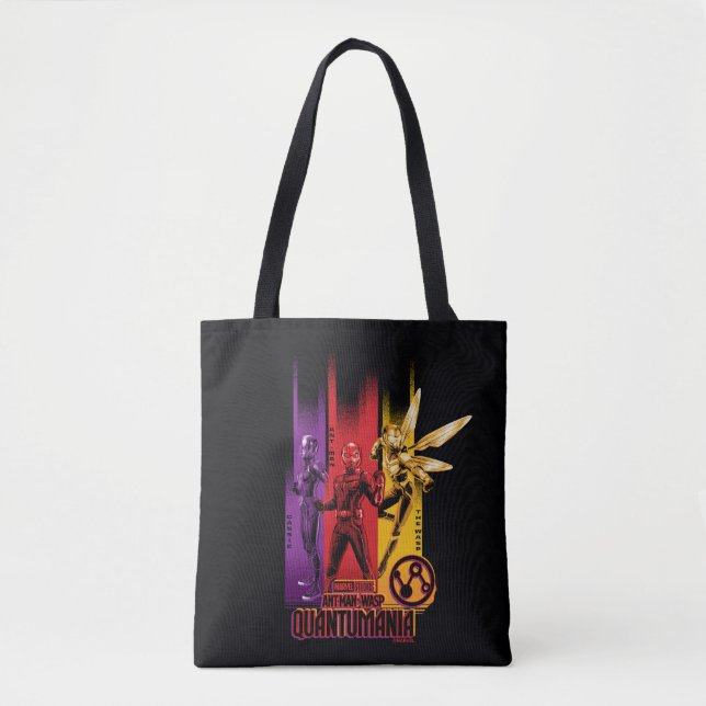 Cassie, Ant-Man, and the Wasp Group Graphic Tote Bag (Front)