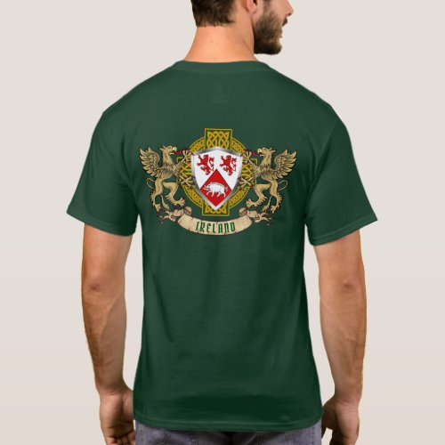 Cassiey Irish Shield  Griffins Personalized  T_Shirt