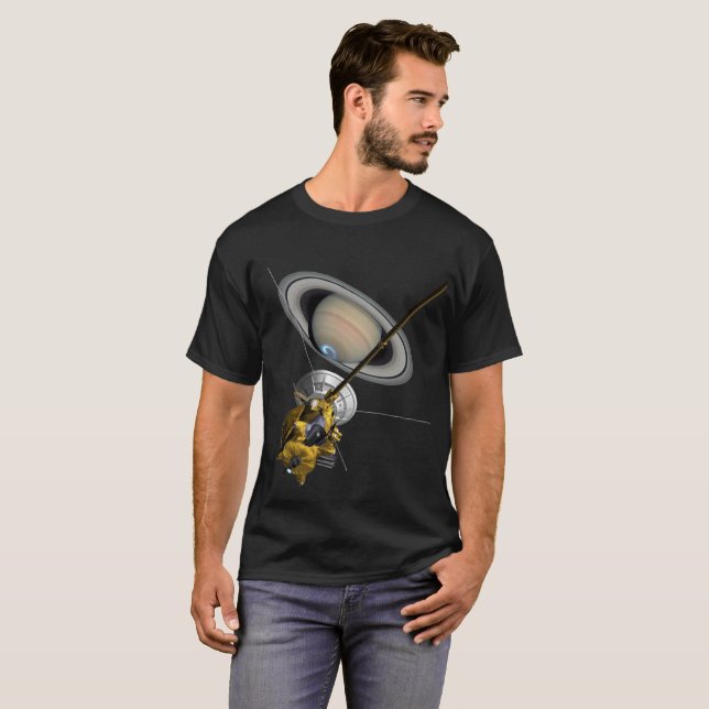 Cassini Huygens at Saturn T-Shirt (Front Full)