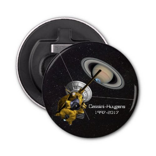 Cassini Huygens Mission to Saturn Bottle Opener