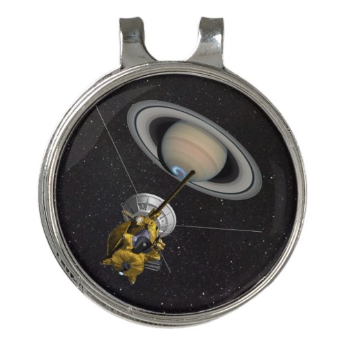 Cassini Huygens Mission to Saturn Golf Hat Clip