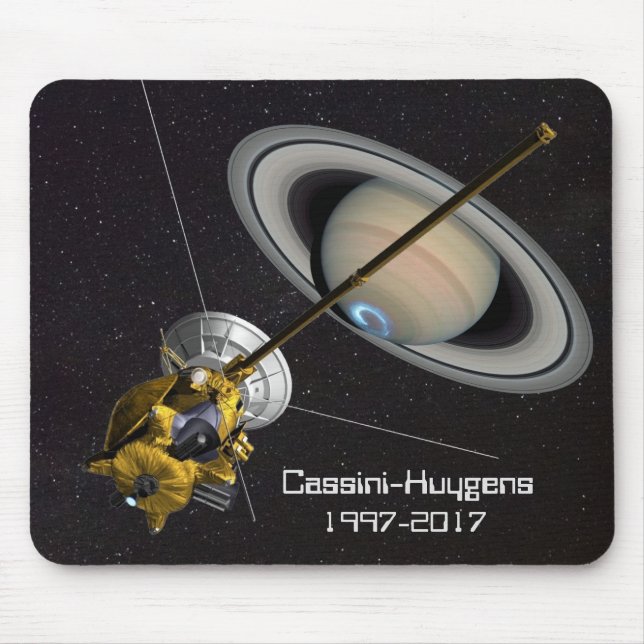 Cassini Huygens Mission to Saturn Mouse Pad (Front)