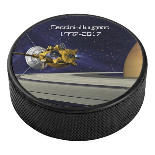 Cassini Huygens Saturn Mission Spacecraft Hockey Puck