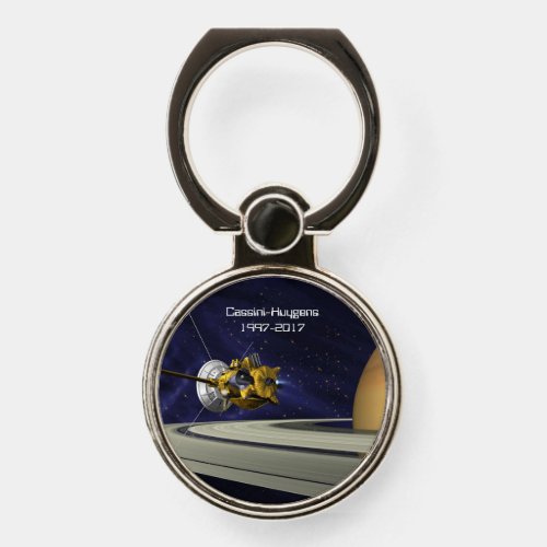 Cassini Huygens Saturn Mission Spacecraft Phone Ring Stand