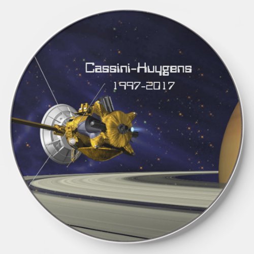 Cassini Huygens Saturn Mission Spacecraft  Wireless Charger