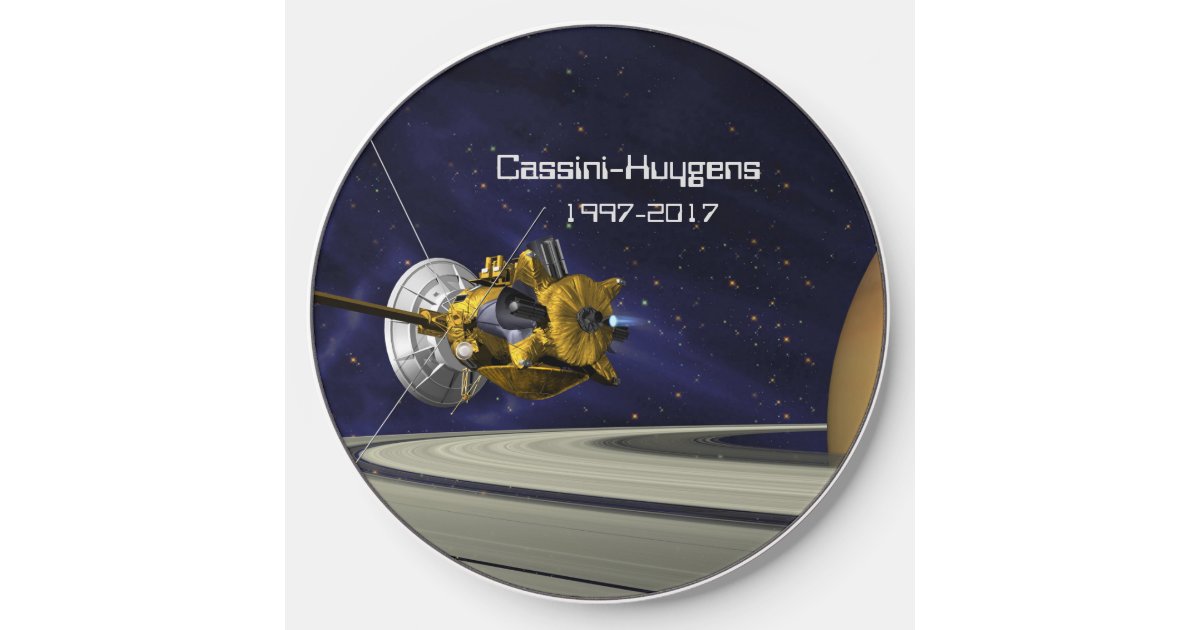 Cassini Huygens Saturn Mission Spacecraft Wireless Charger | Zazzle - Wireless Charging For Spacecraft