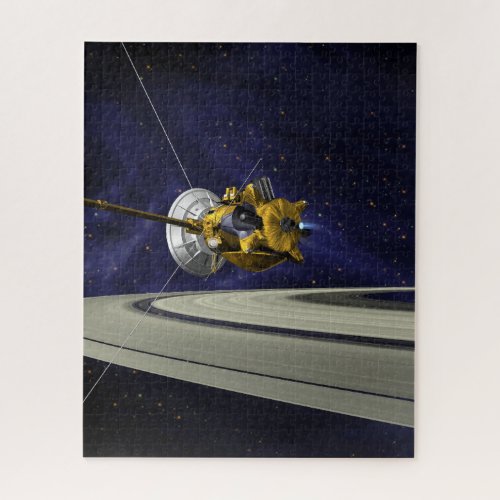 Cassini Saturn Orbit Insertion   Jigsaw Puzzle