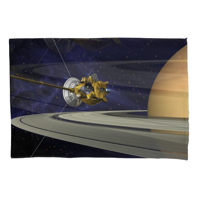 Cassini Saturn Orbit Insertion  Pillow Case (Front)