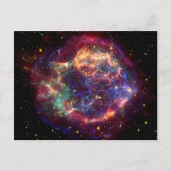 Cassiopeia A Death Becomes Her Postcard by StillImages at Zazzle