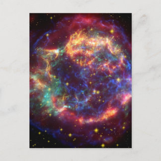 Cassiopeia A: Death Becomes Her Postcard