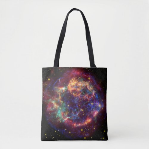 Cassiopeia A In Many Colors Tote Bag
