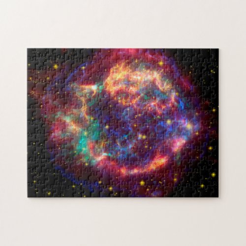 Cassiopeia a Spitzer Jigsaw Puzzle