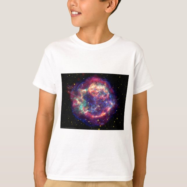 Cassiopeia A Supernova ... Death Becomes Her T-Shirt (Front)