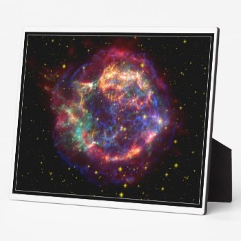 Cassiopeia Constellation Plaque by stargiftshop at Zazzle